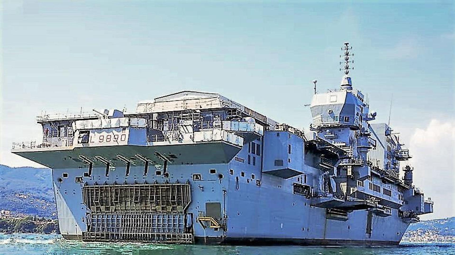 Domani E Domenica A Brindisi La Nave D Assalto Trieste Della Marina